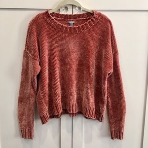 Aerie Chenille Cropped Sweater